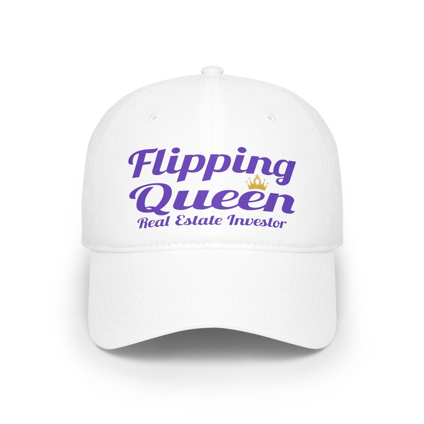 Flipping Queen Real Etate Investor Low Profile Baseball Cap