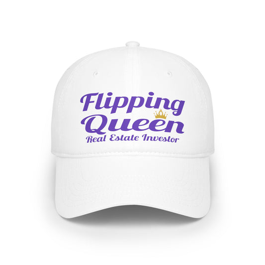 Flipping Queen Real Etate Investor Low Profile Baseball Cap