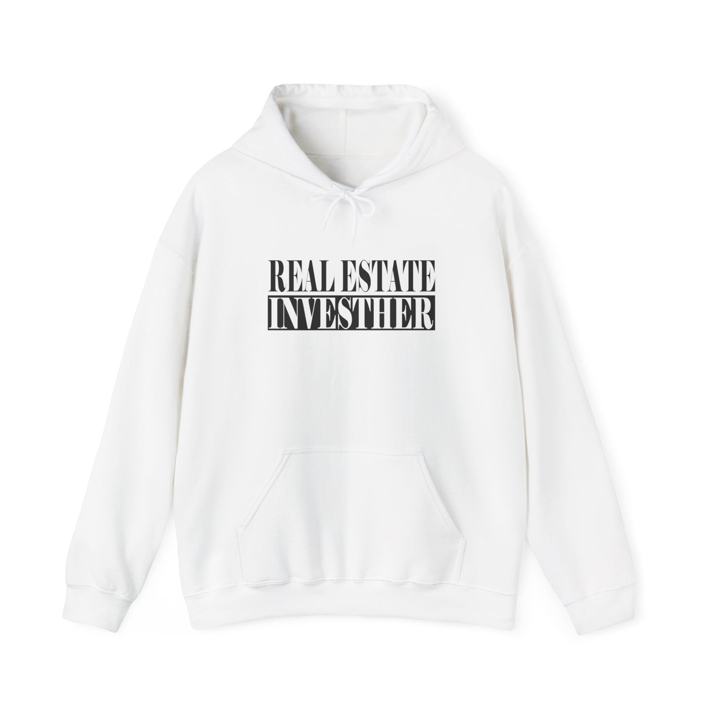 Real Estate Investher Unisex Heavy Blend™ Hooded Sweatshirt