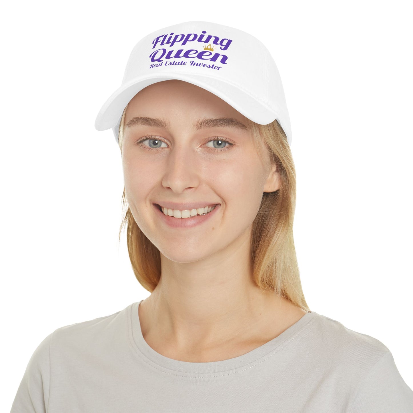 Flipping Queen Real Etate Investor Low Profile Baseball Cap