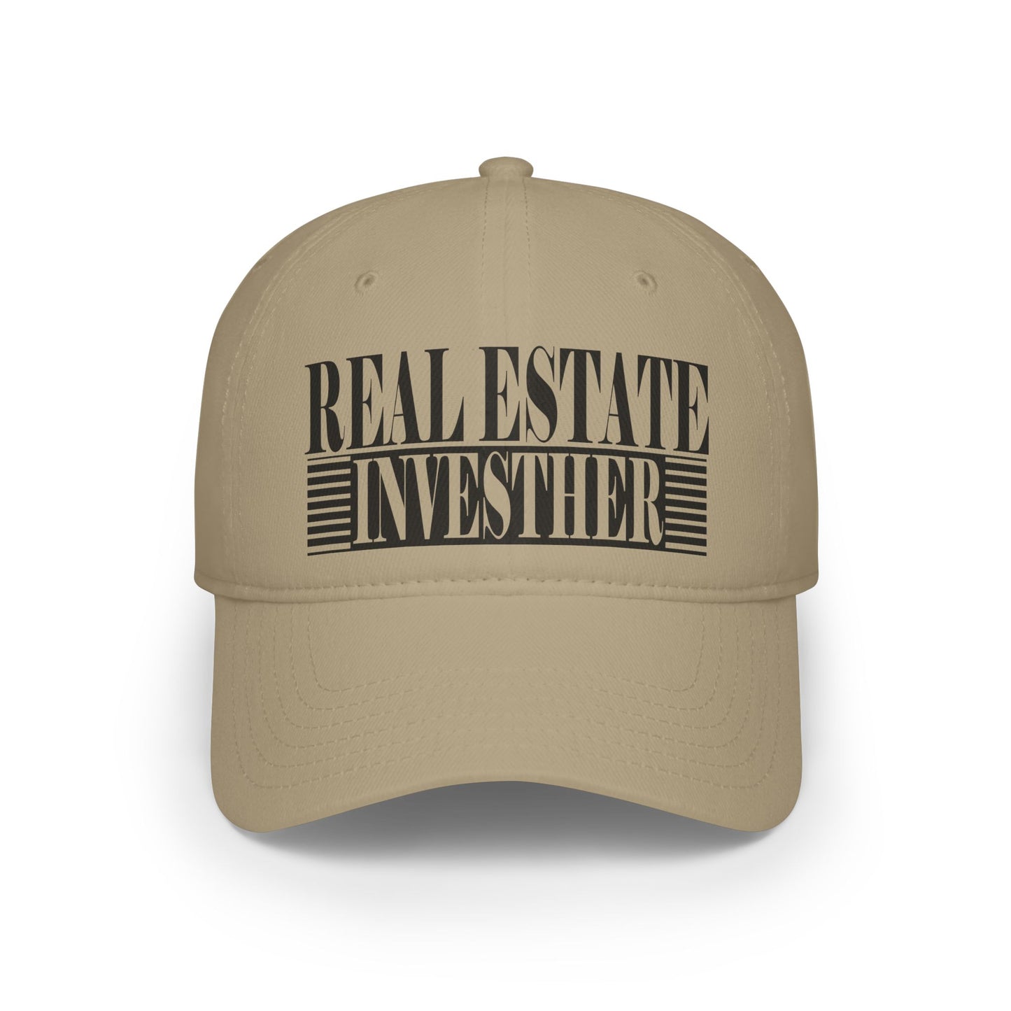 Real Etate Investher Low Profile Baseball Cap