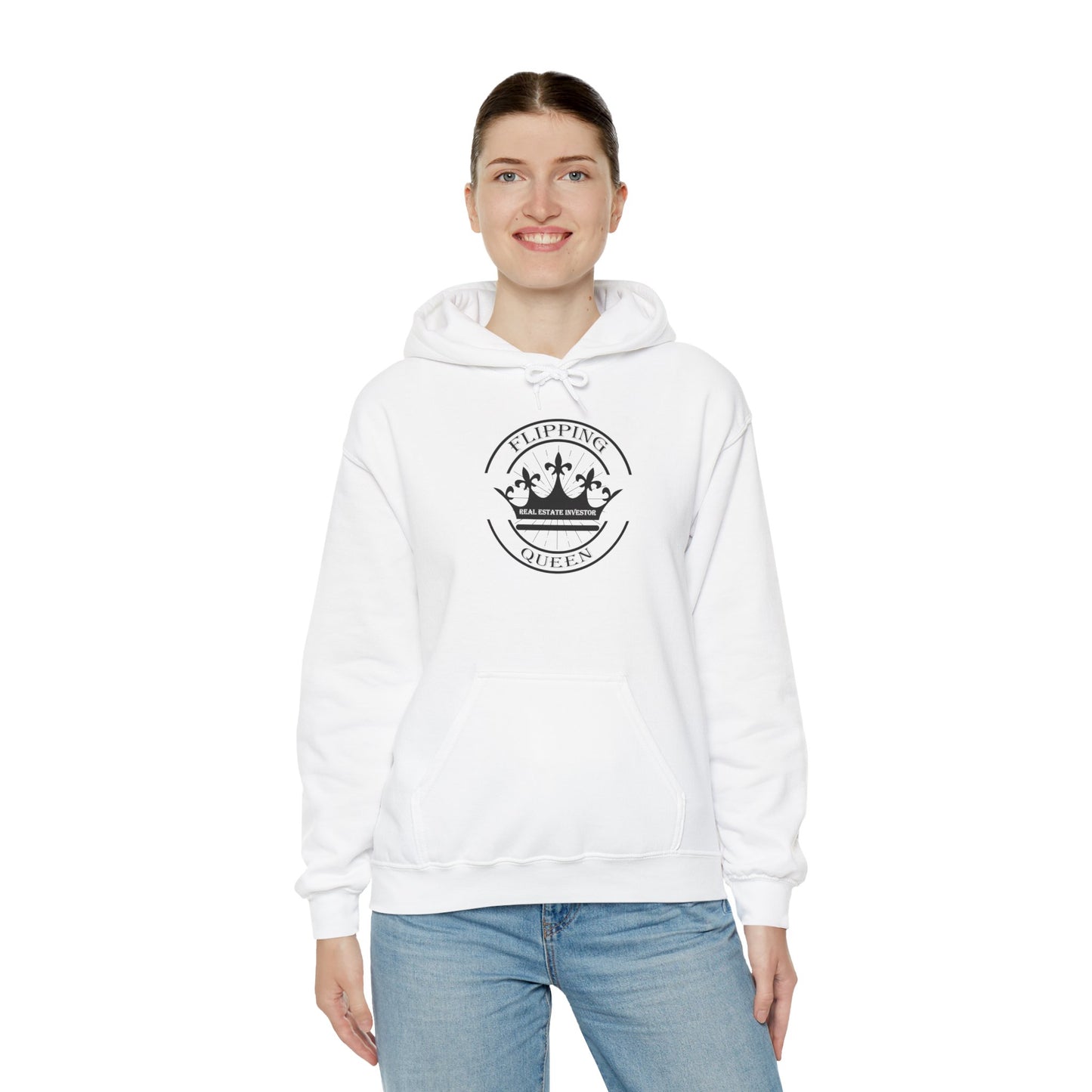 Flipping Queen Unisex Heavy Blend™ Hooded Sweatshirt