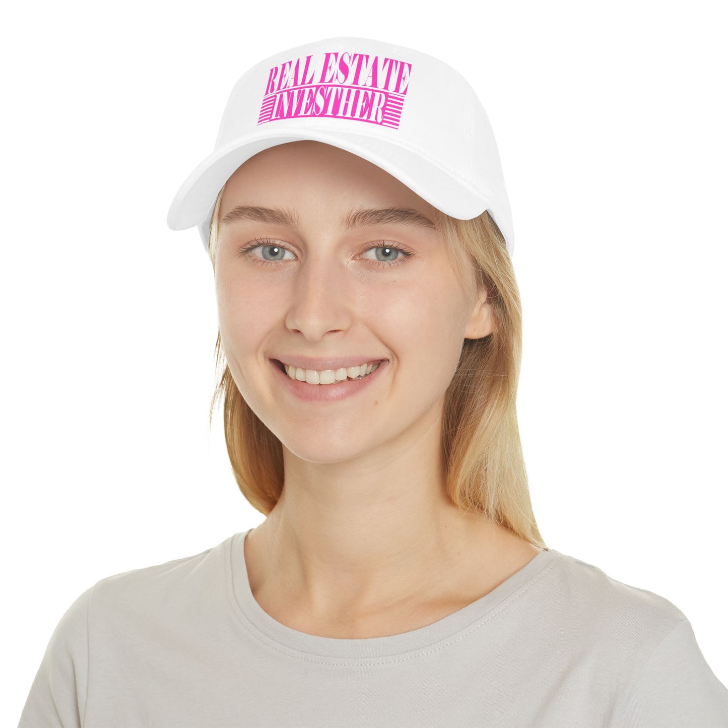 Real Etate Investher Low Profile Baseball Cap