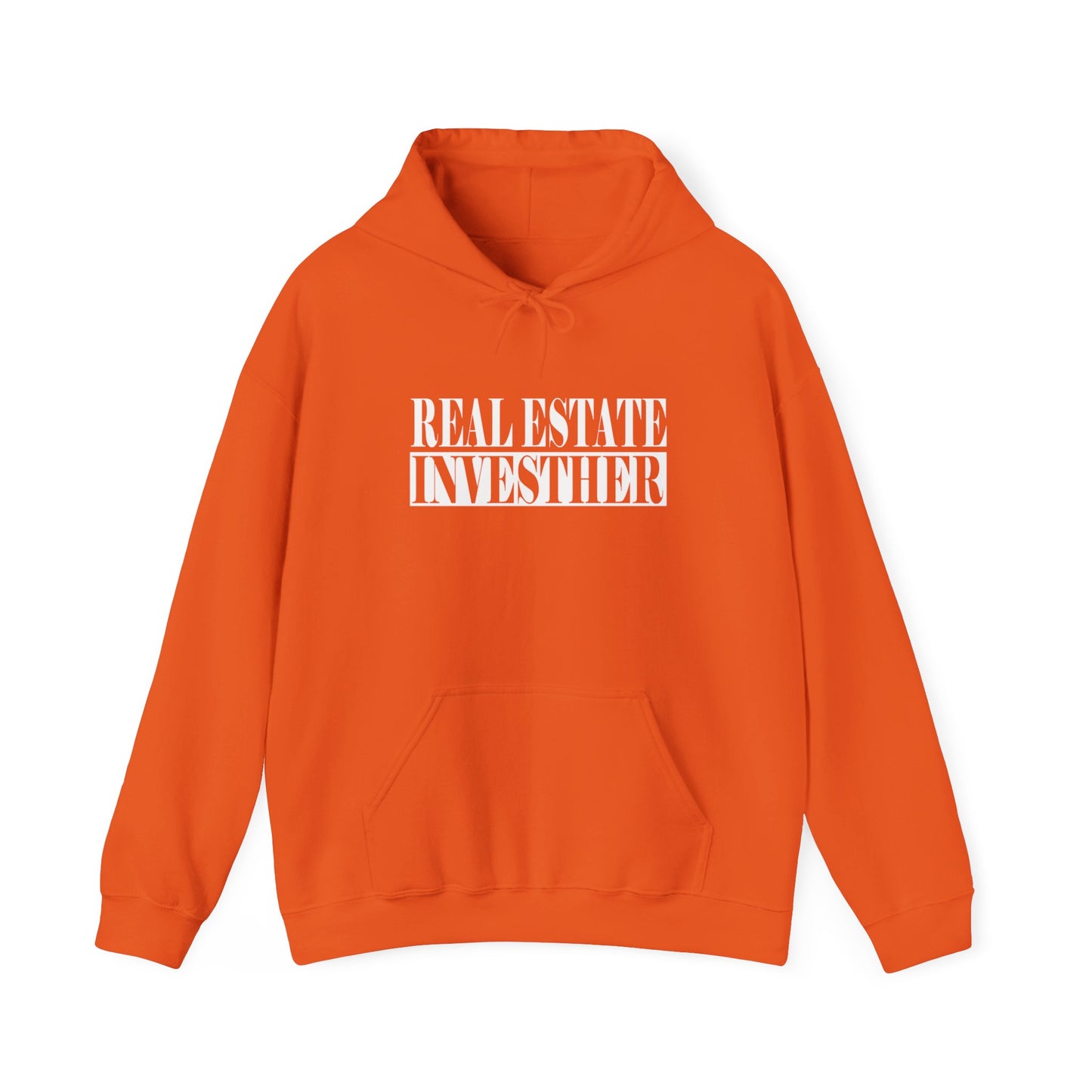 Real Estate Investher Unisex Heavy Blend™ Hooded Sweatshirt