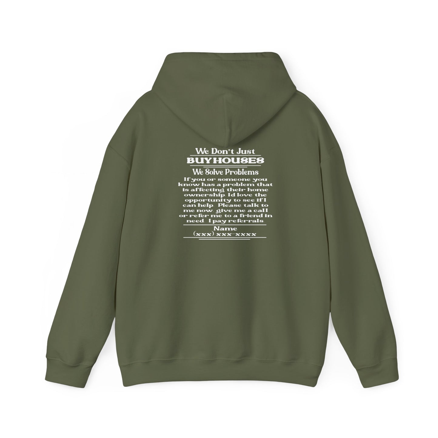 Closing Real Estate Deals In HeelsUnisex Heavy Blend™ Hooded Sweatshirt