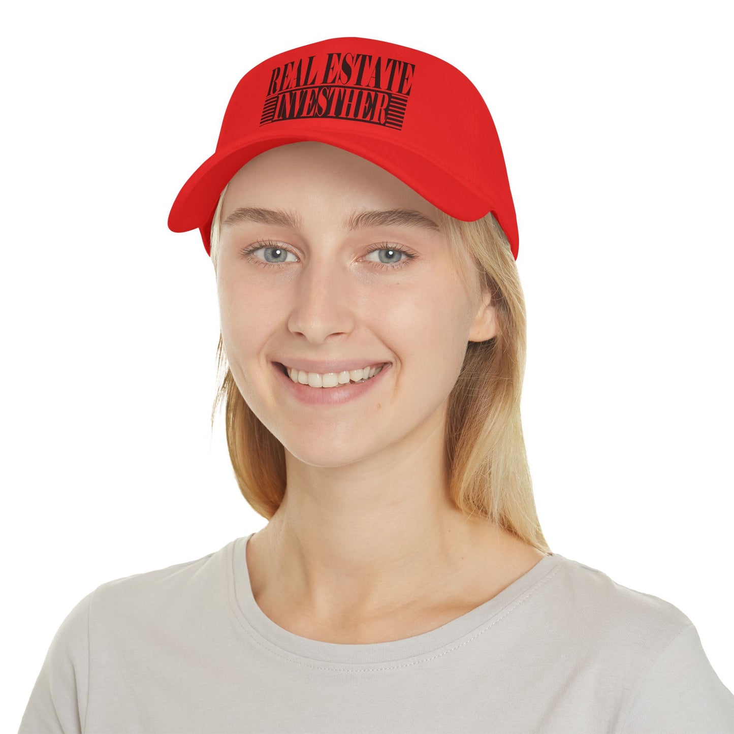 Real Etate Investher Low Profile Baseball Cap