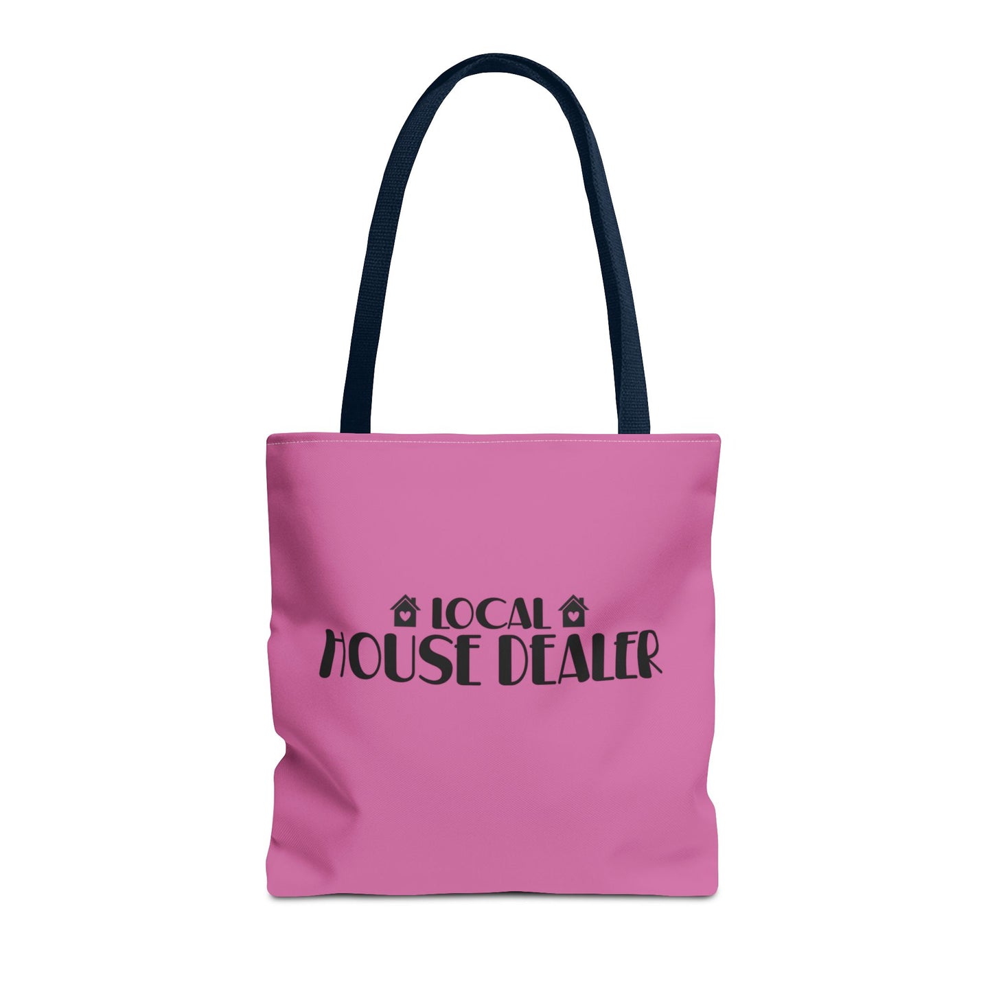 Local House Dealer Real Estate Investor Two-Sided Pink Tote Bag with Custom Phone Number