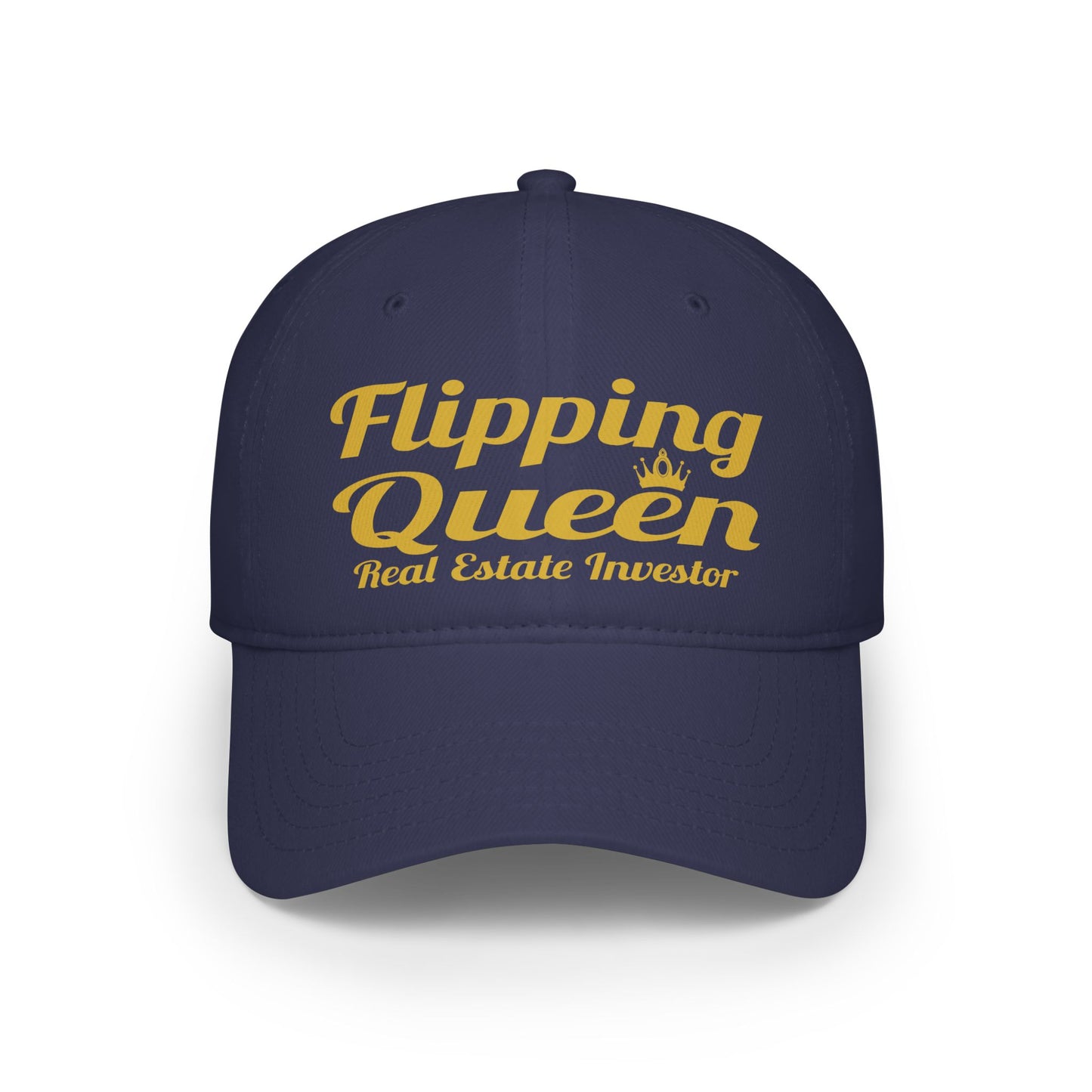 Flipping Queen Real Etate Investor Low Profile Baseball Cap