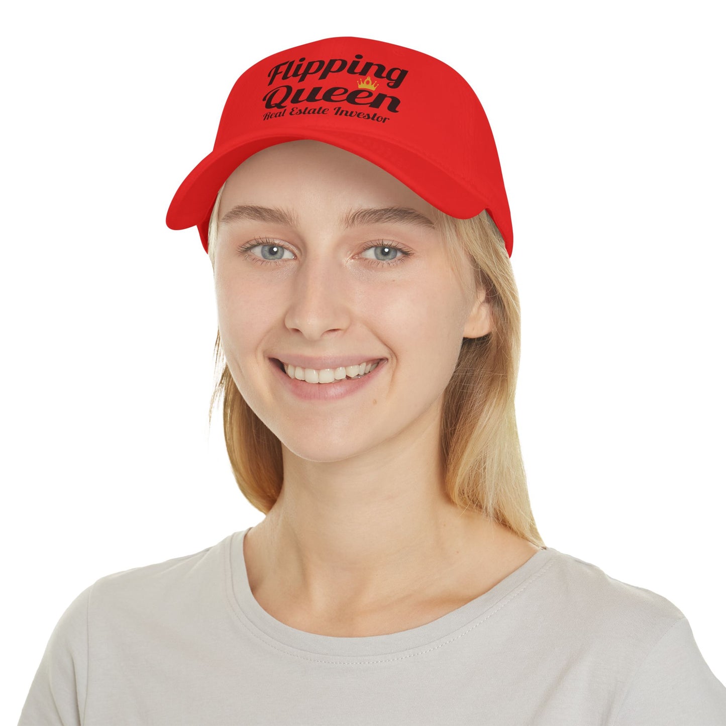 Flipping Queen Real Etate Investor Low Profile Baseball Cap