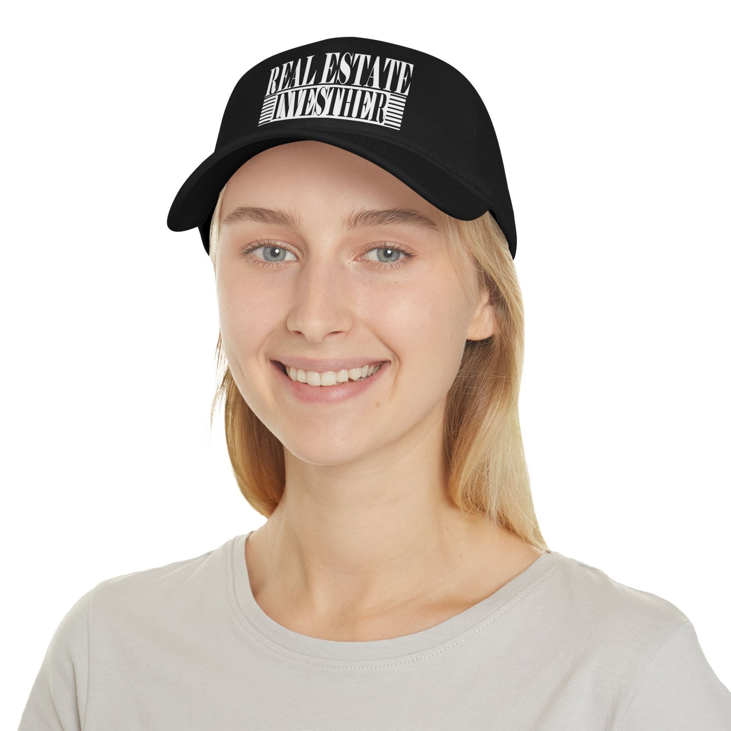 Real Etate Investher Low Profile Baseball Cap