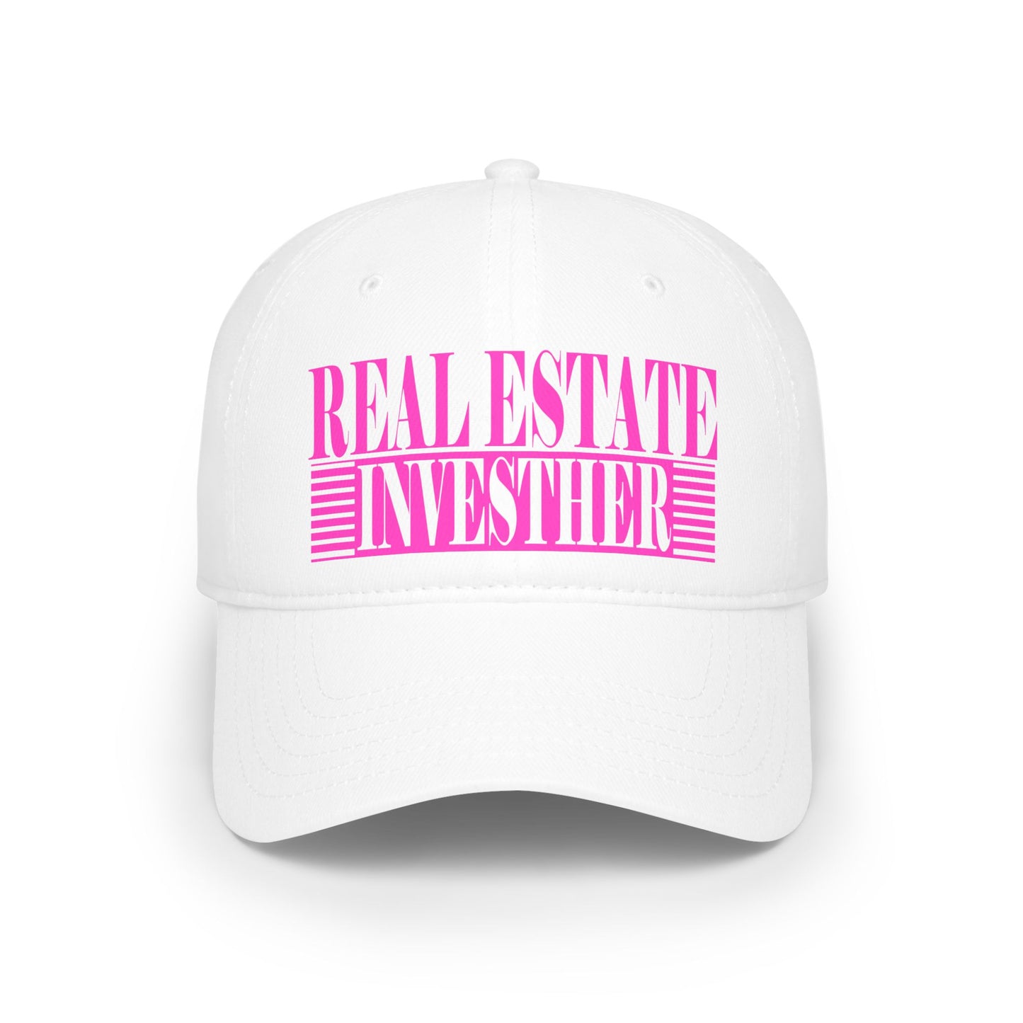 Real Etate Investher Low Profile Baseball Cap