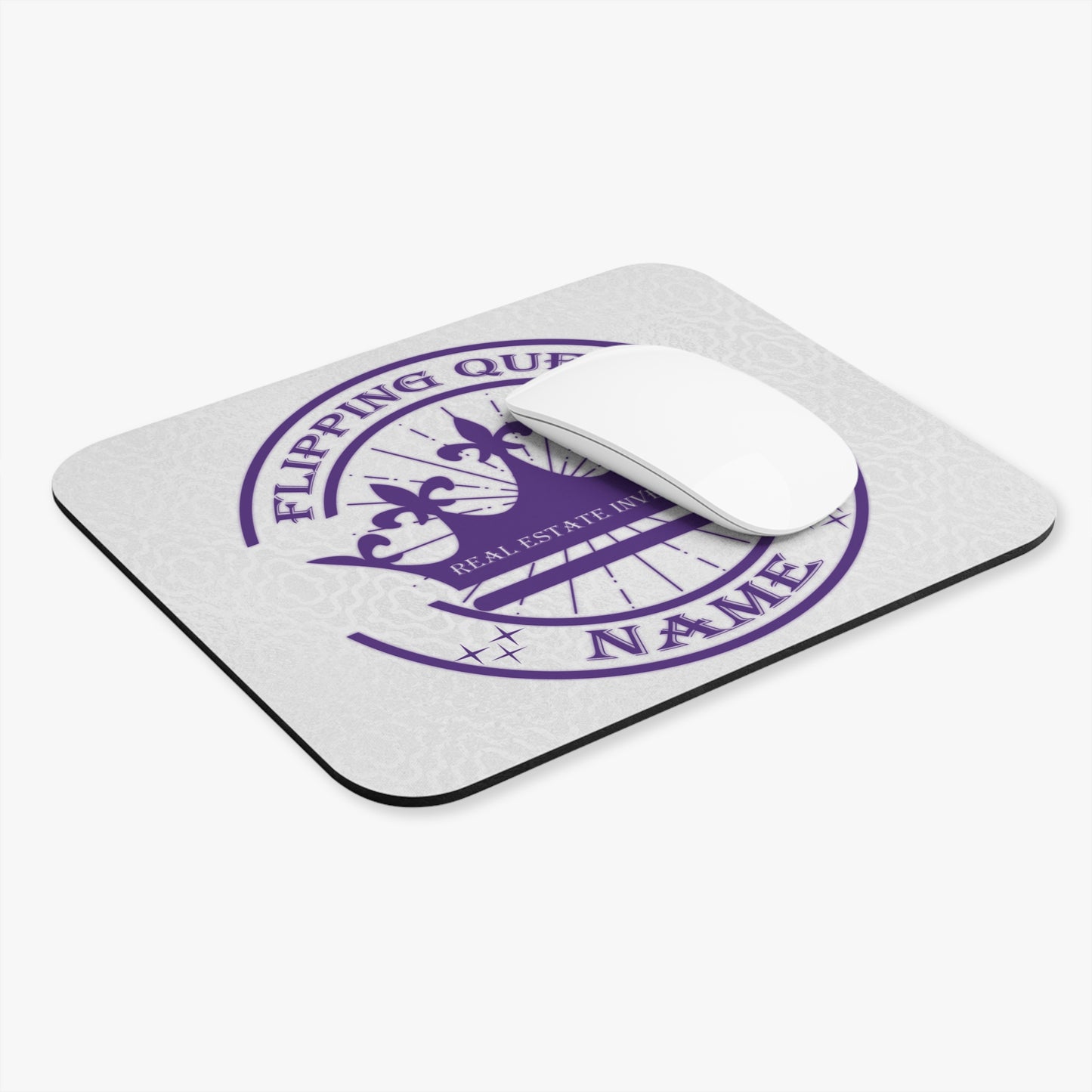 Flipping Queen Personalized Mouse Pad (Rectangle) for Real Estate Investors and House Flippers