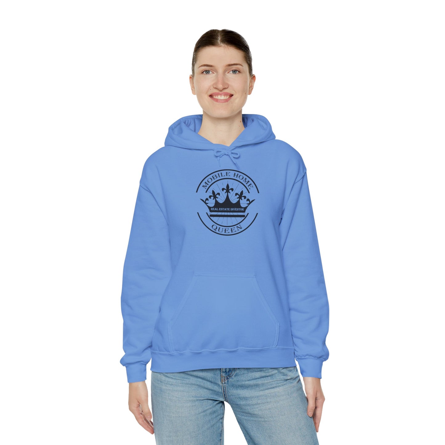 Mobile Home Queen Unisex Heavy Blend™ Hooded Sweatshirt