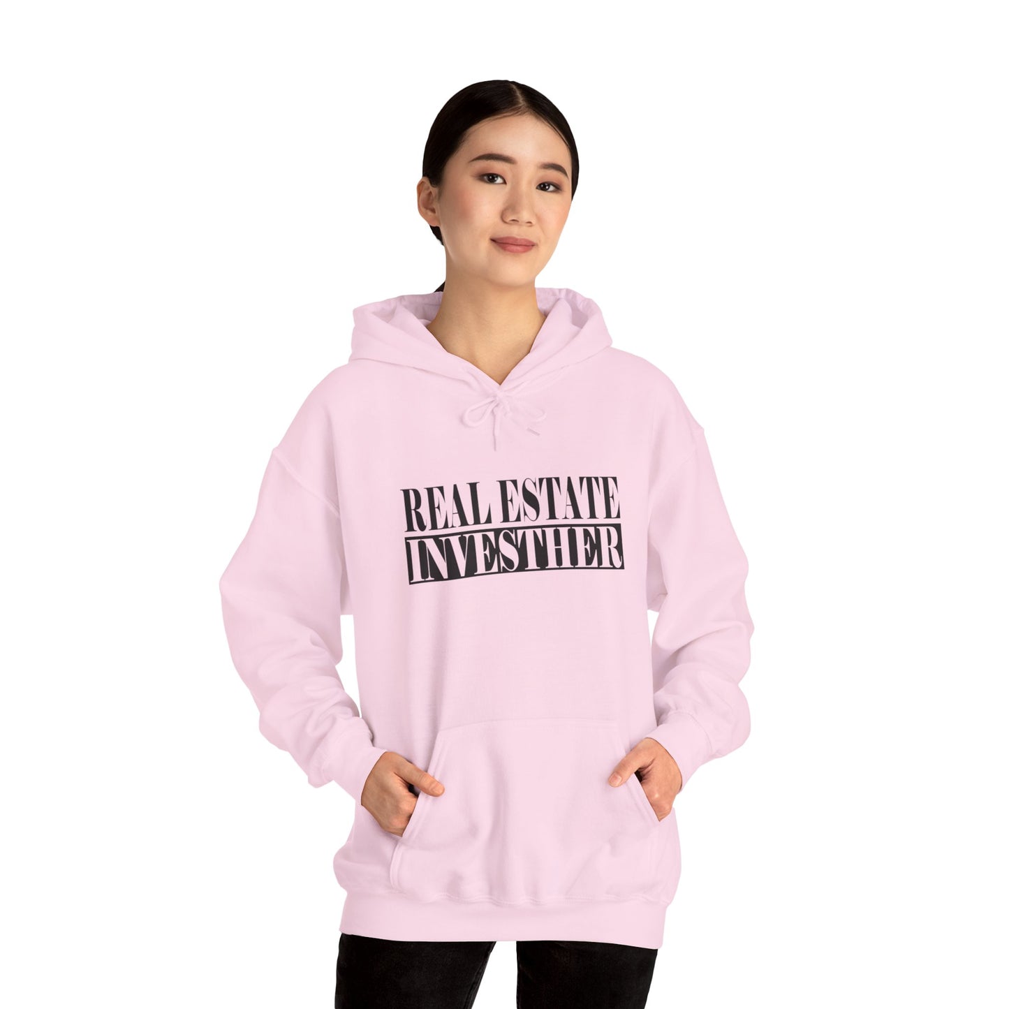 Real Estate Investher Unisex Heavy Blend™ Hooded Sweatshirt