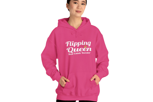 Flipping Queen Unisex Heavy Blend™ Hooded Sweatshirt