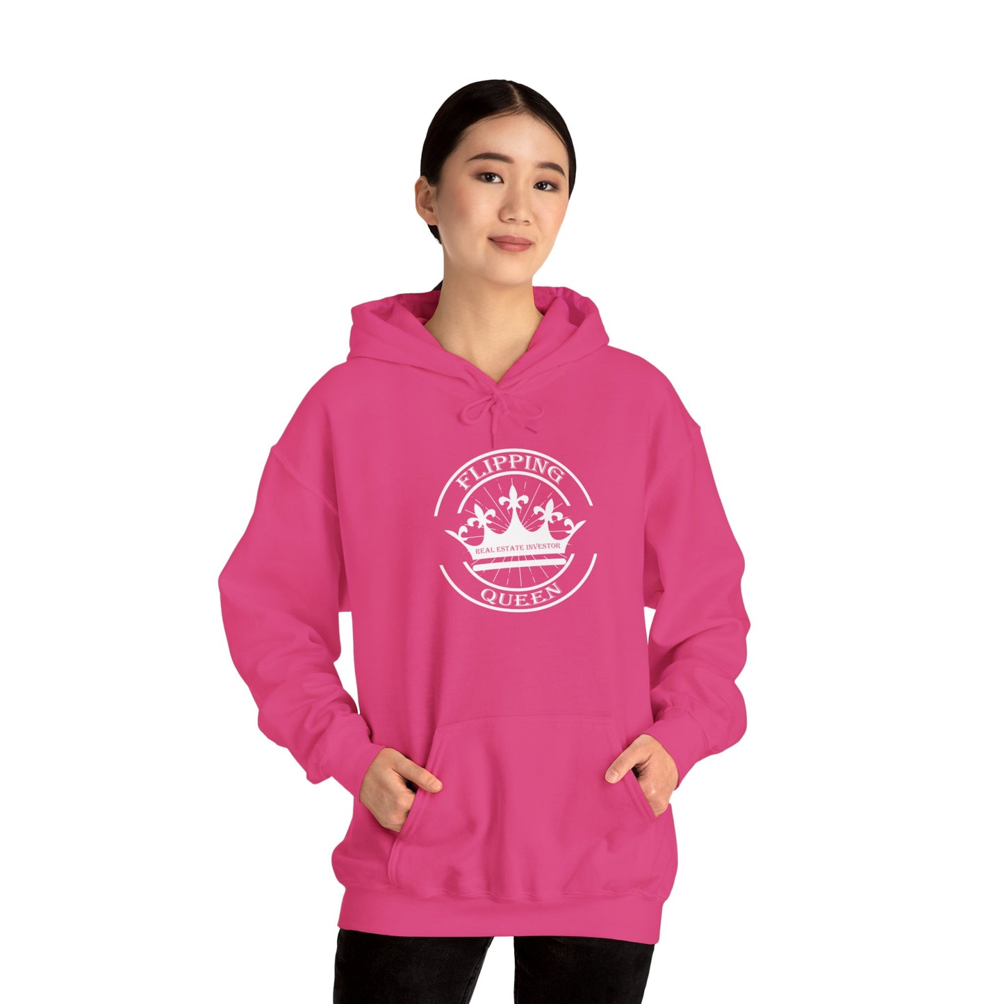 Flipping Queen Unisex Heavy Blend™ Hooded Sweatshirt