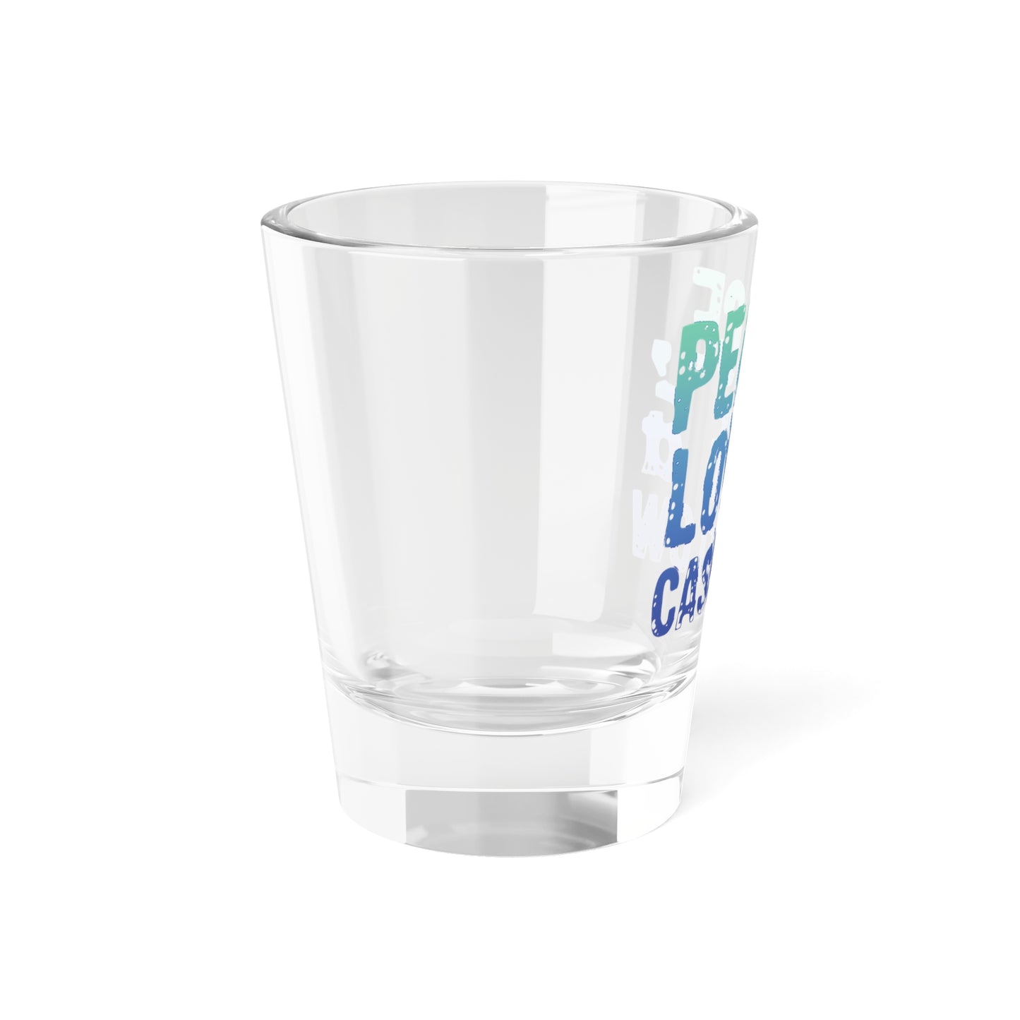 Peace Love & Cashflow Shot Glass, 1.5oz for Realtors, Real Estate Investors, House Flipper and Private Money Lenders