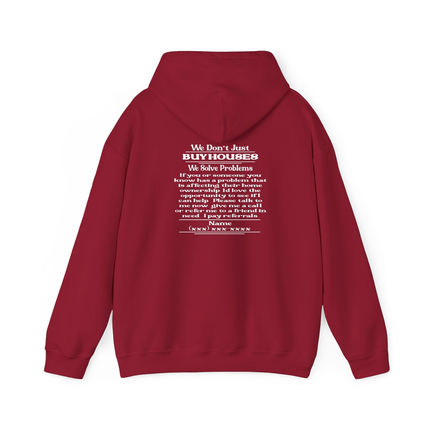 Closing Real Estate Deals In HeelsUnisex Heavy Blend™ Hooded Sweatshirt