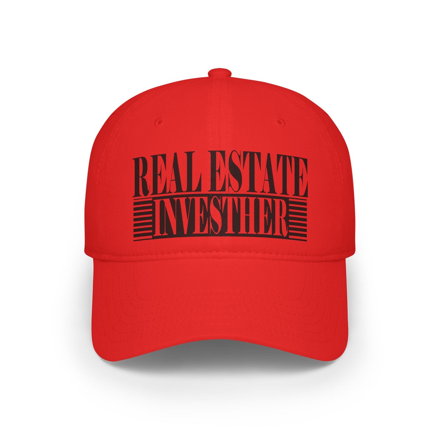 Real Etate Investher Low Profile Baseball Cap