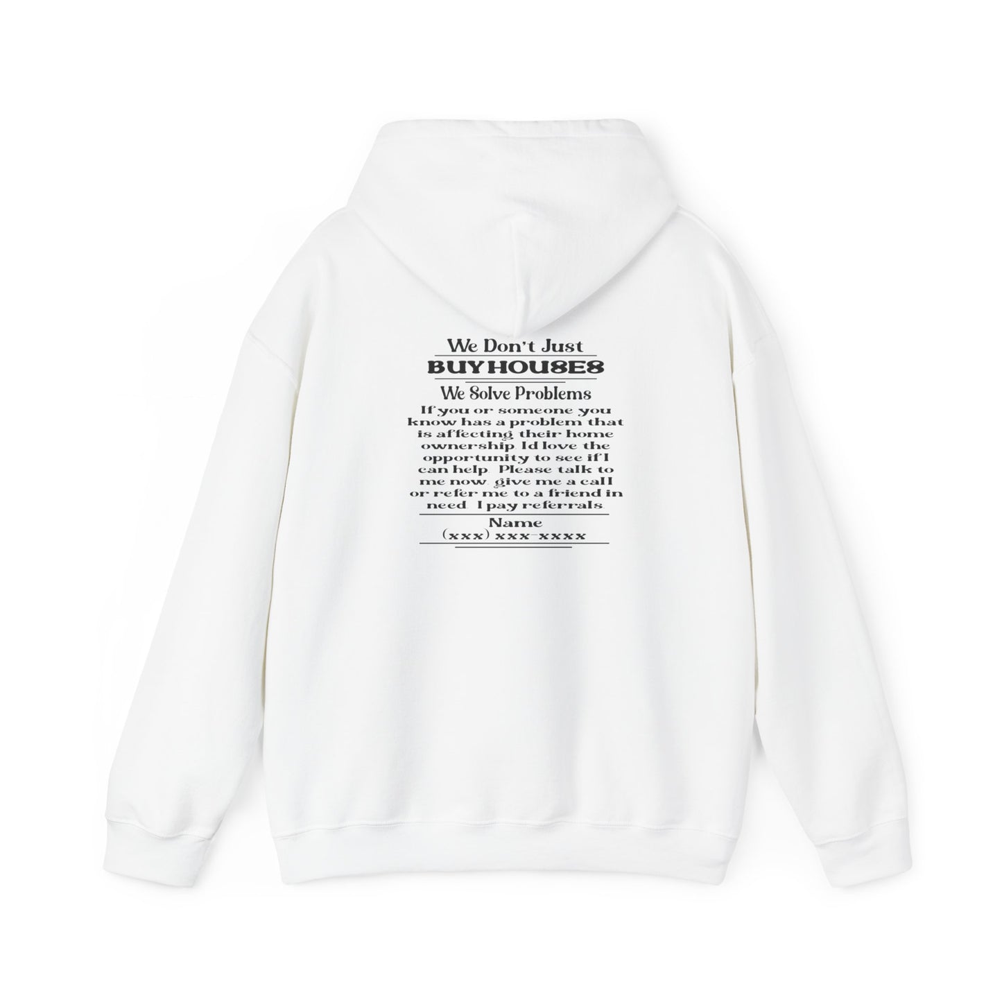 Closing Real Estate Deals In HeelsUnisex Heavy Blend™ Hooded Sweatshirt