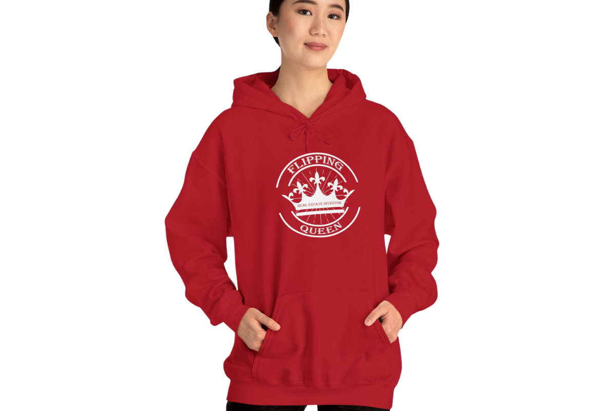 Flipping Queen Unisex Heavy Blend™ Hooded Sweatshirt