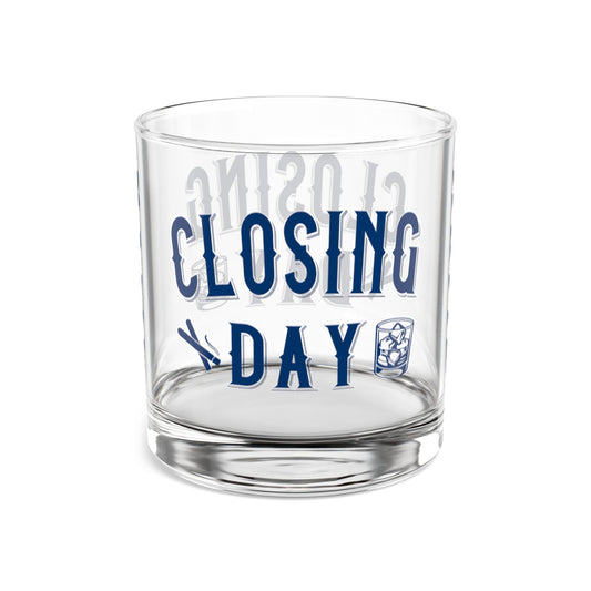 Closing Day Real Estate Investor Rocks Glass, 10oz