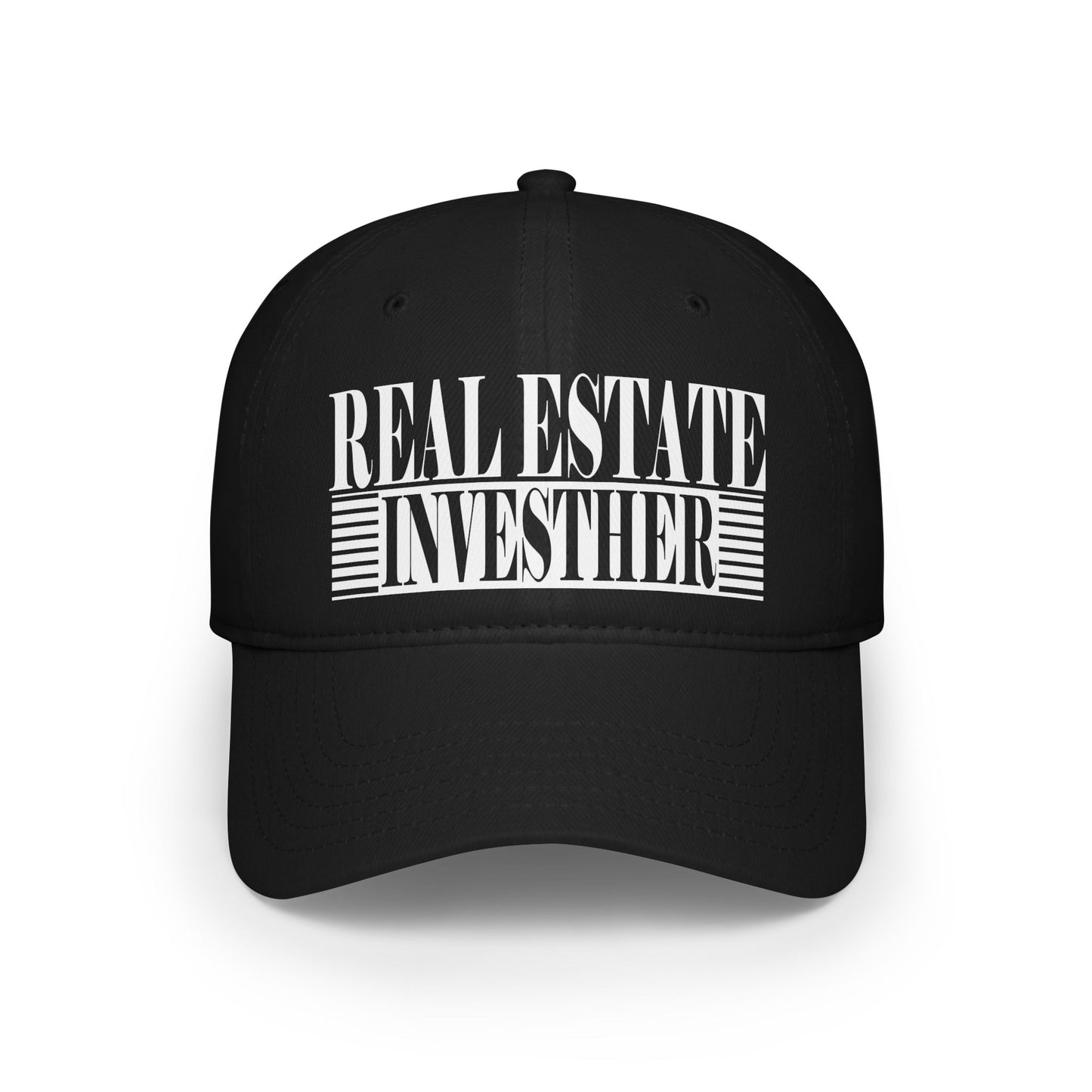 Real Etate Investher Low Profile Baseball Cap