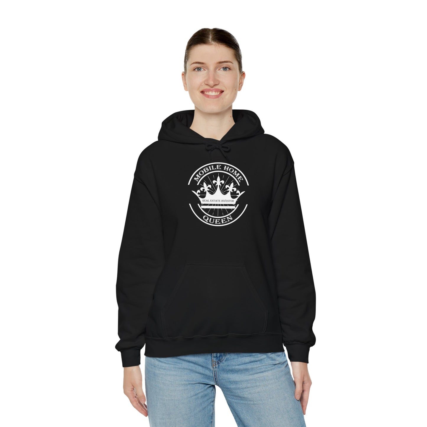 Mobile Home Queen Unisex Heavy Blend™ Hooded Sweatshirt