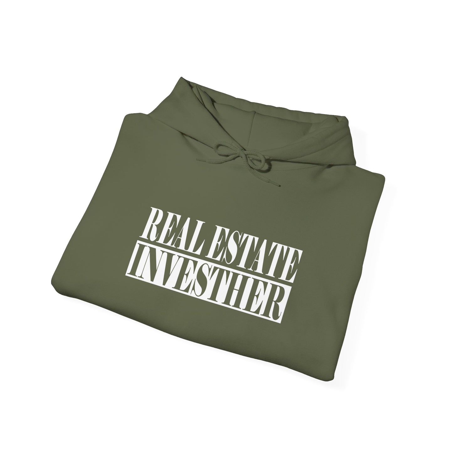 Real Estate Investher Unisex Heavy Blend™ Hooded Sweatshirt