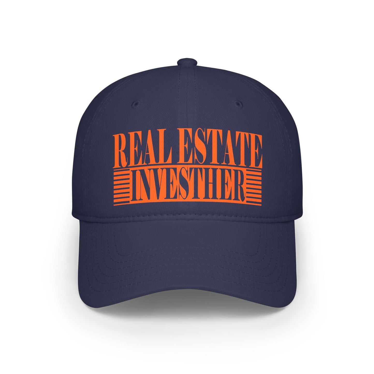 Real Etate Investher Low Profile Baseball Cap