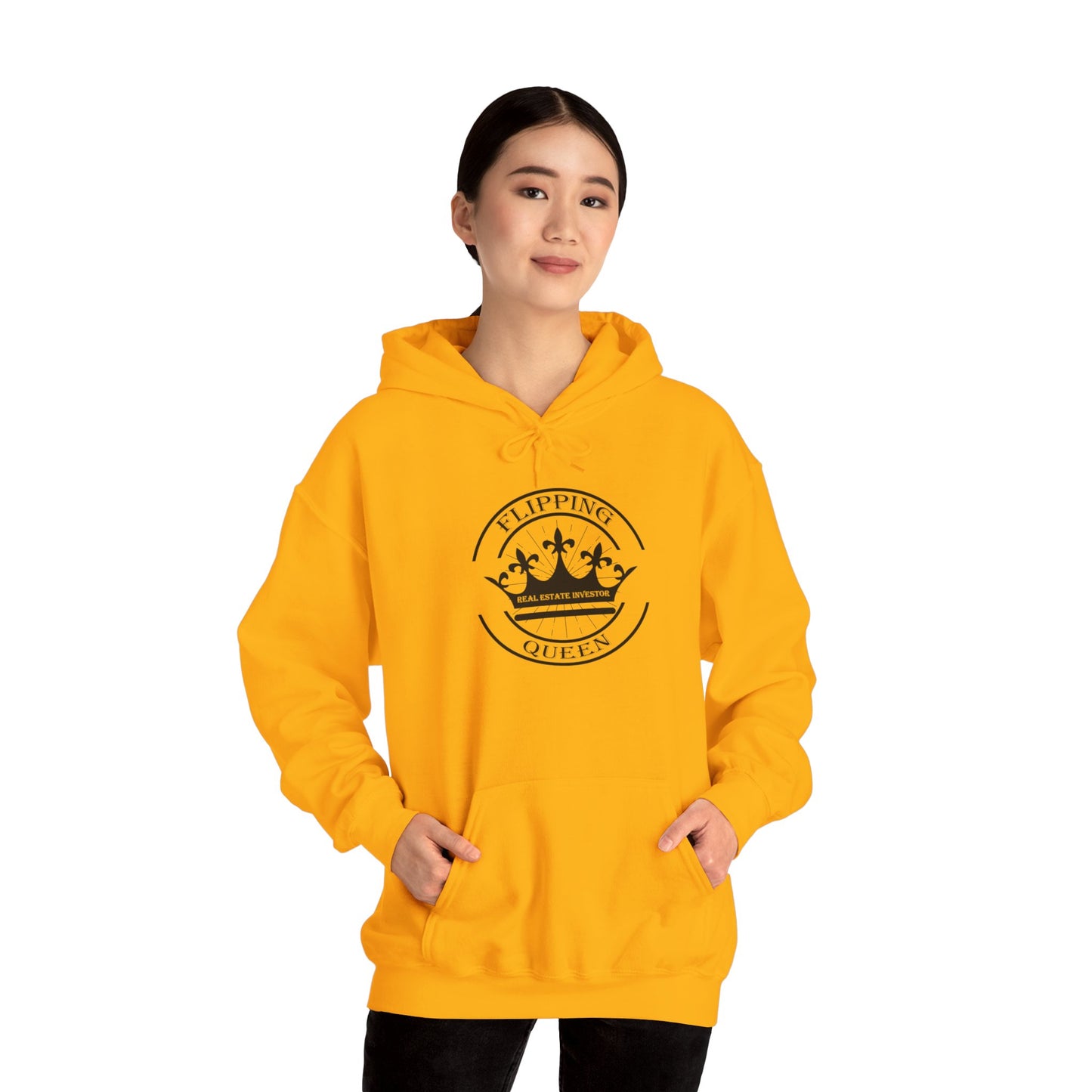 Flipping Queen Unisex Heavy Blend™ Hooded Sweatshirt