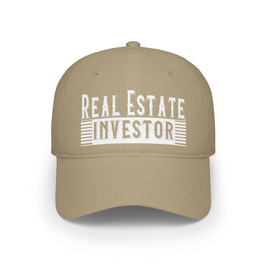 Real Etate Investor Low Profile Baseball Cap